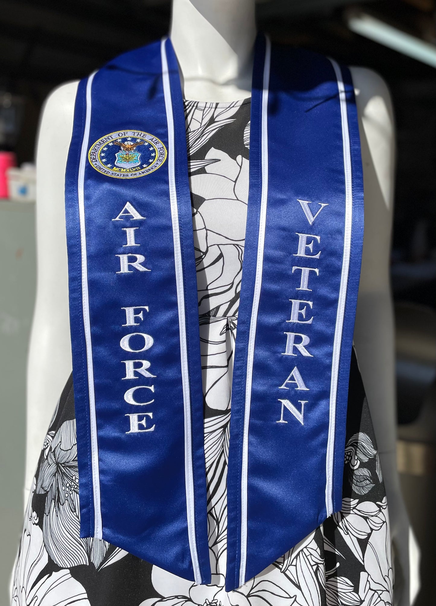 Air Force Veteran Stole