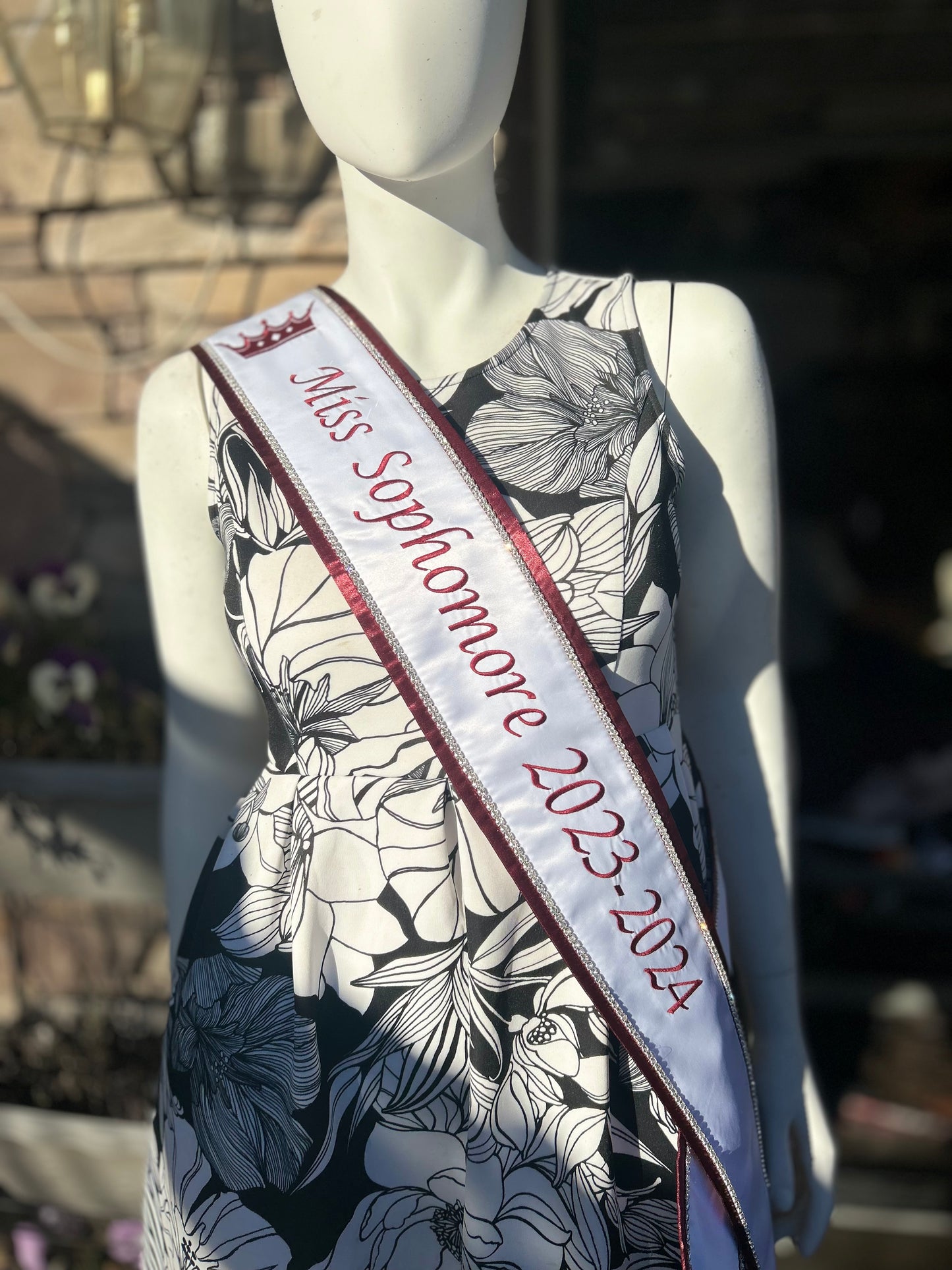 Pageant Sash Adult size With Rhinestone’s /Heavy Weight Bridal Satin