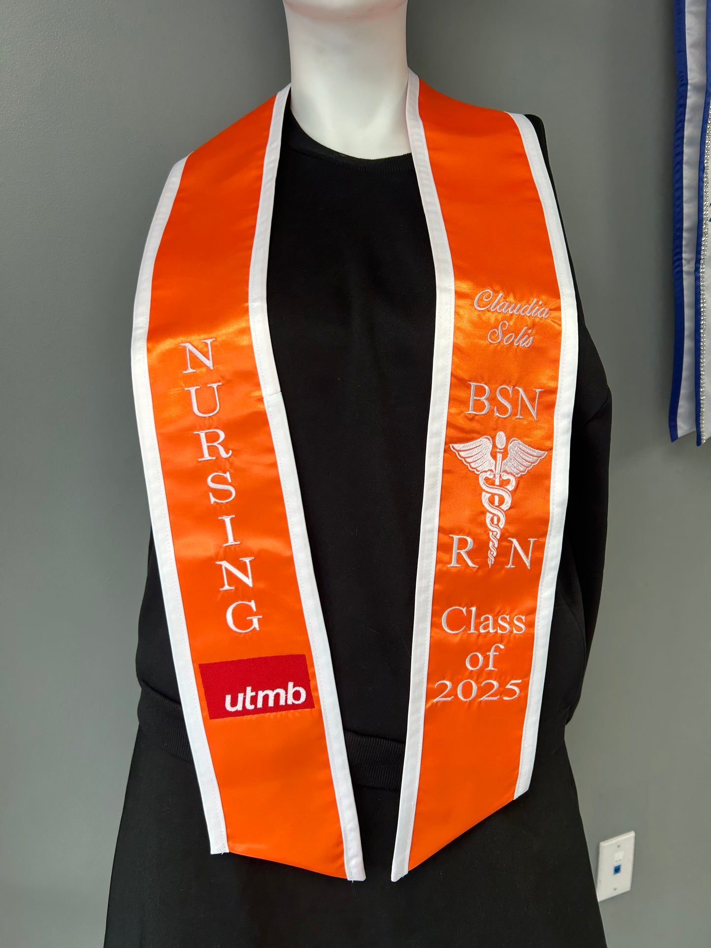UTMB Nursing Grad Stole