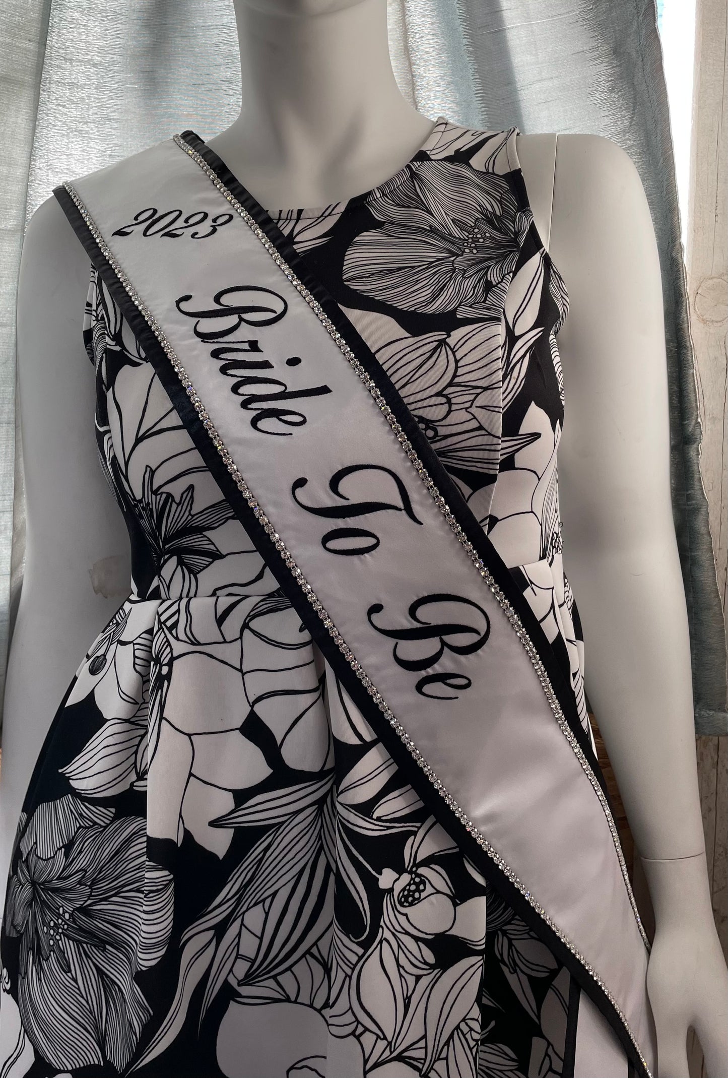 Bride To Be with Rhinestones