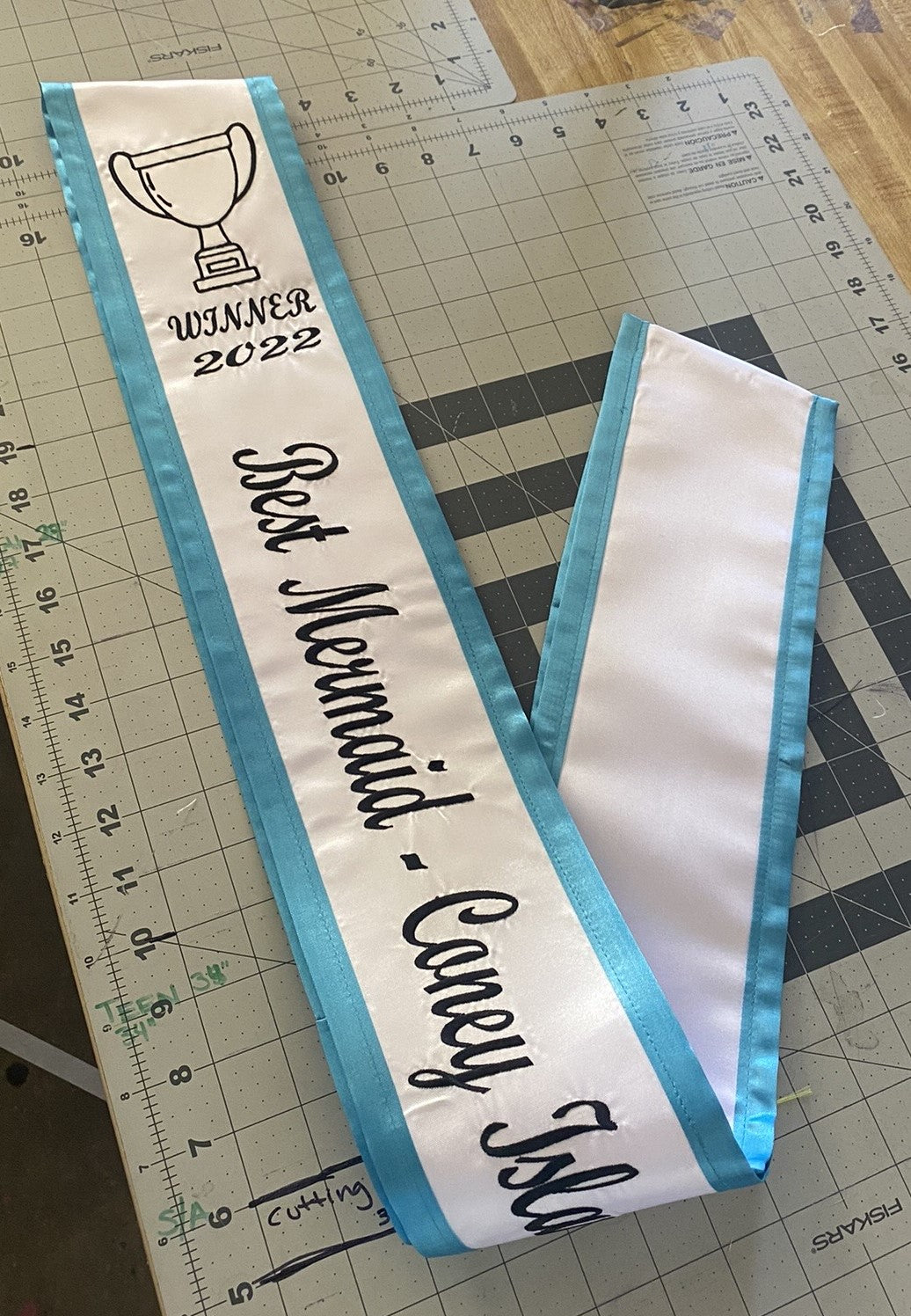 Custom Adult Size Sash