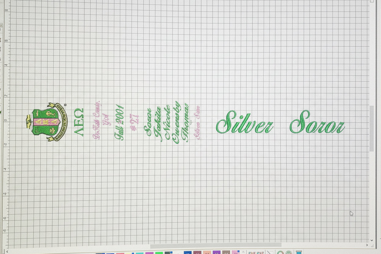Lambda Epsilon Omega Silver Soror