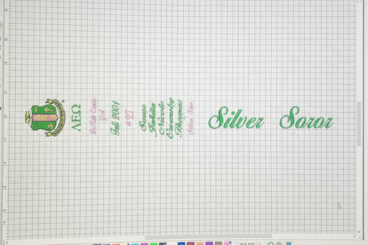 Lambda Epsilon Omega Silver Soror