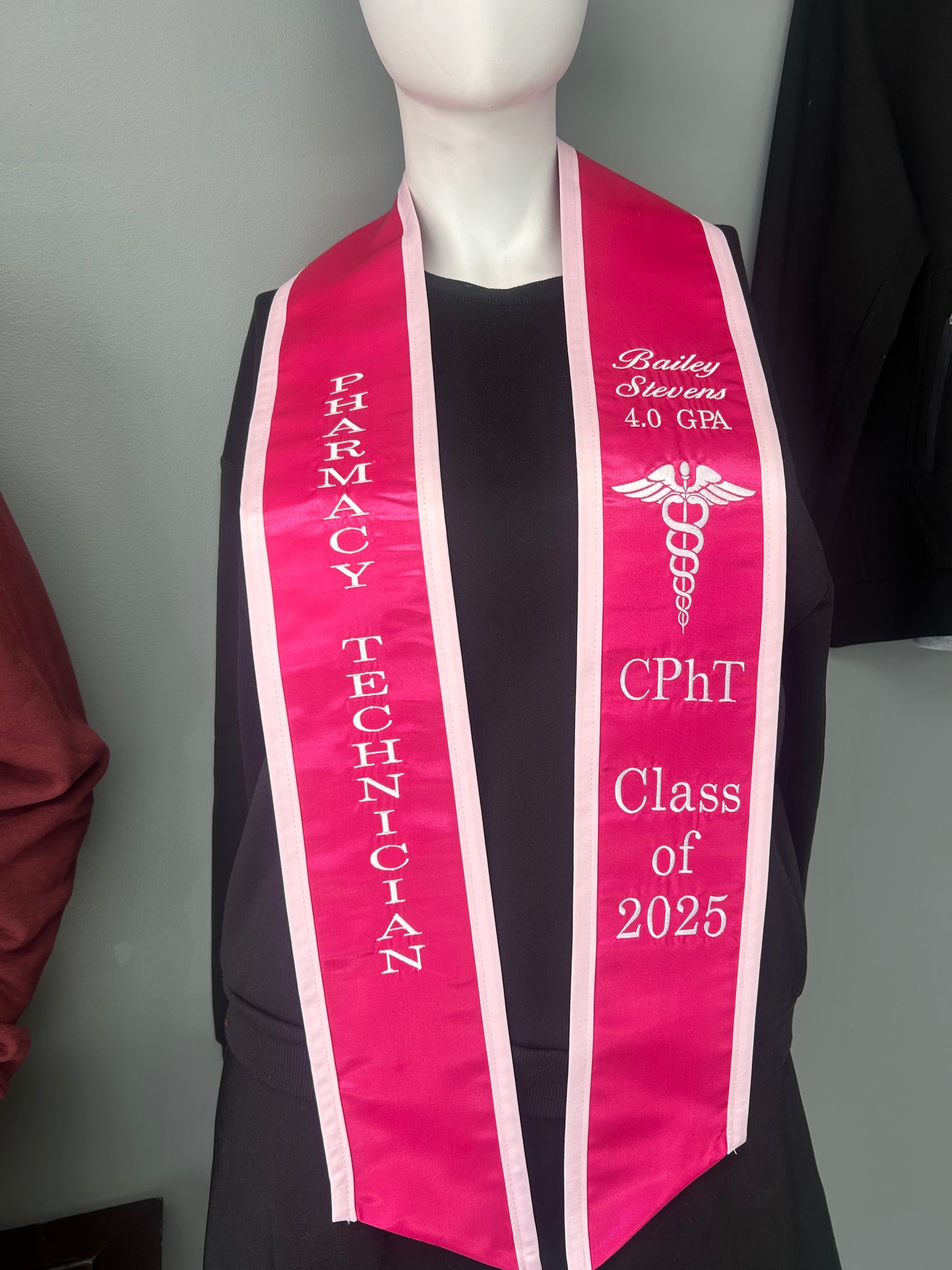 Pharmacy Technician Grad stole