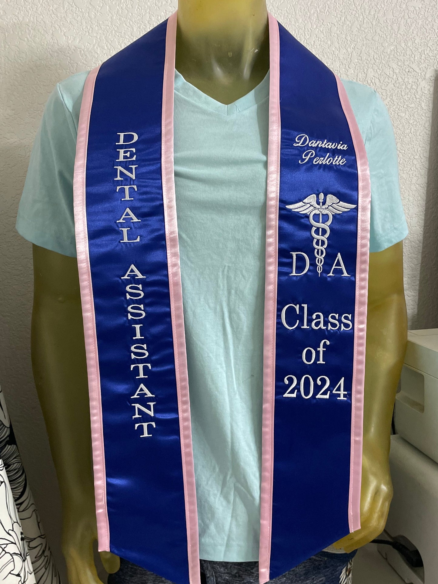 Dental Assistant Personalized Stole