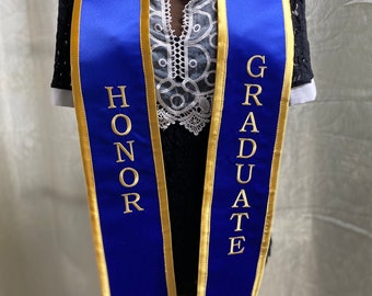 Honor Graduate Chiseled Stole